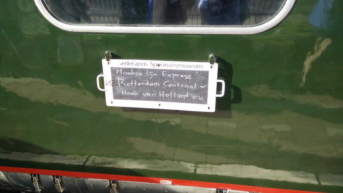 Bordje 'Hoekse Lijn Express'