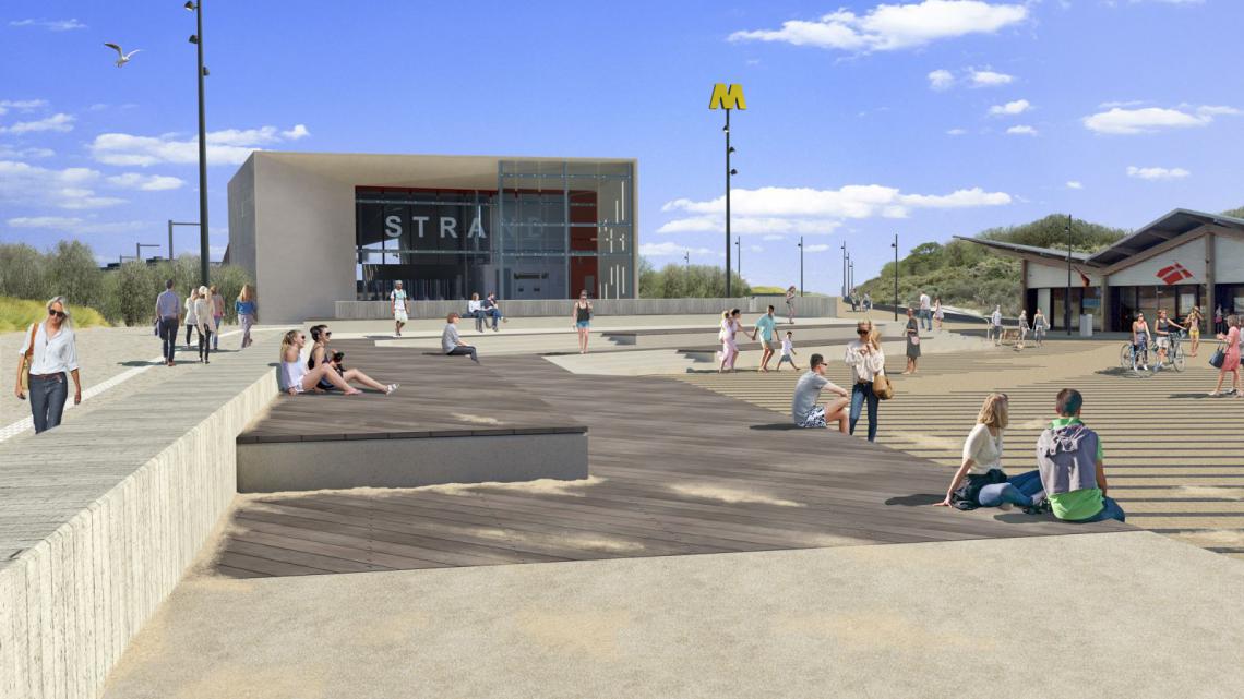 Ontwerp Strandplein Hoek van Holland