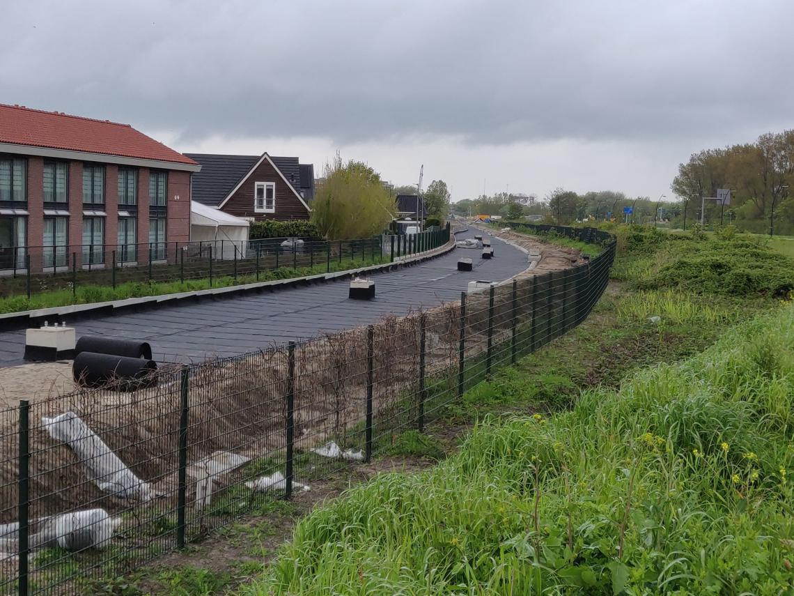 Werkzaamheden traject Harwichweg (15 mei 2021)